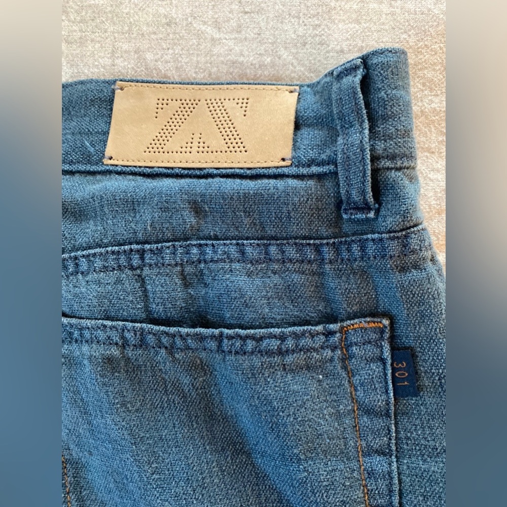 Zegna Sport Wide Leg Linen Pants | 34x32